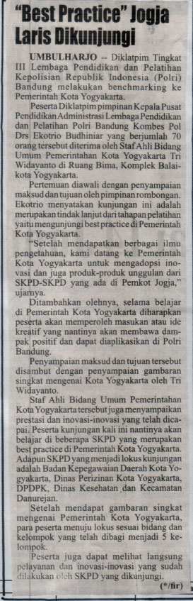 Kliping jogja terbaru