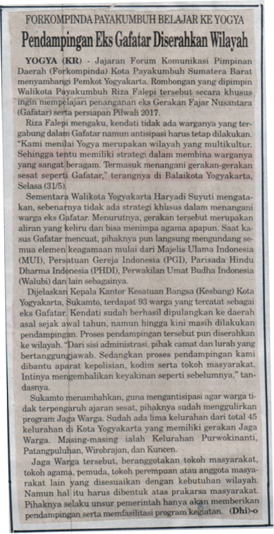 Kliping jogja terbaru