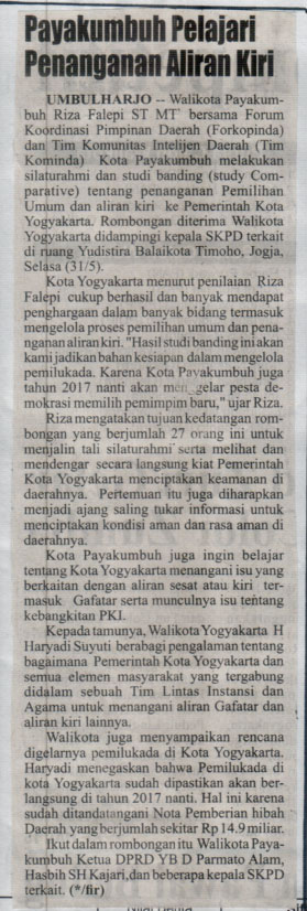 Kliping jogja terbaru