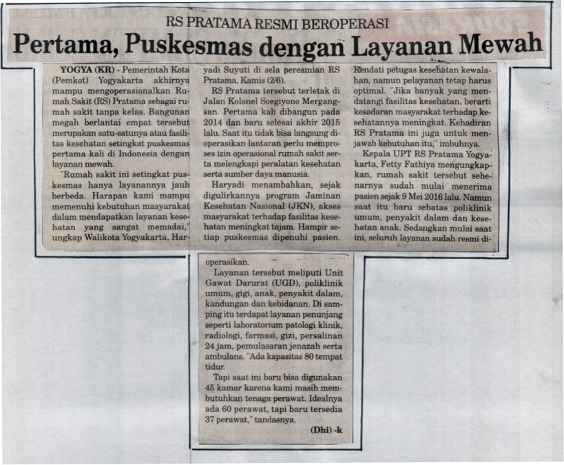 Kliping jogja terbaru
