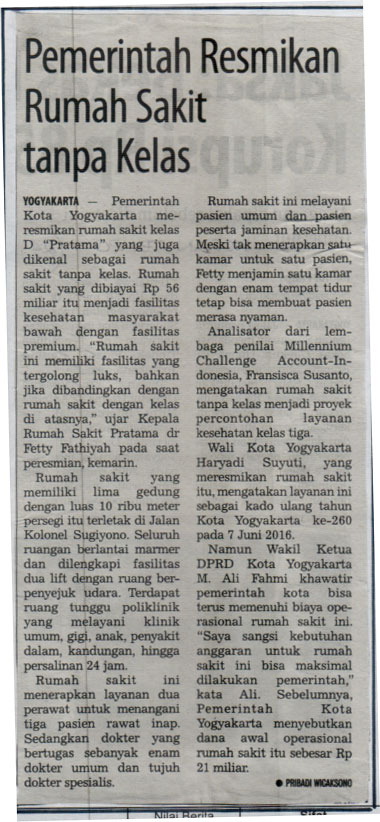 Kliping jogja terbaru