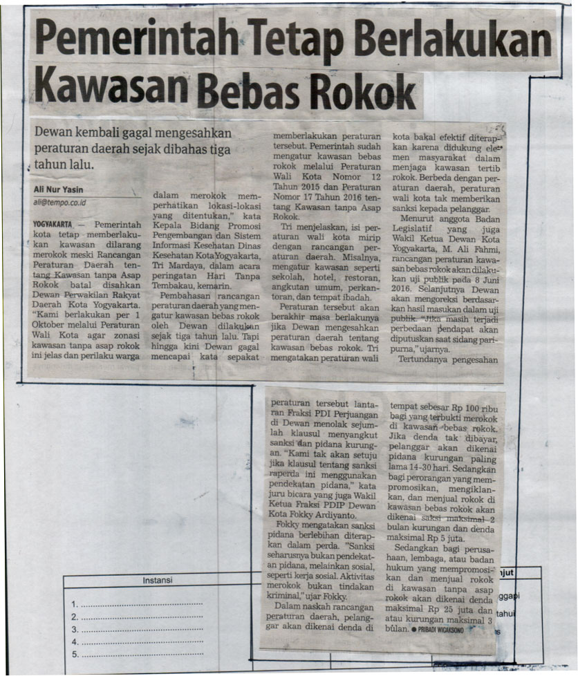 Kliping jogja terbaru