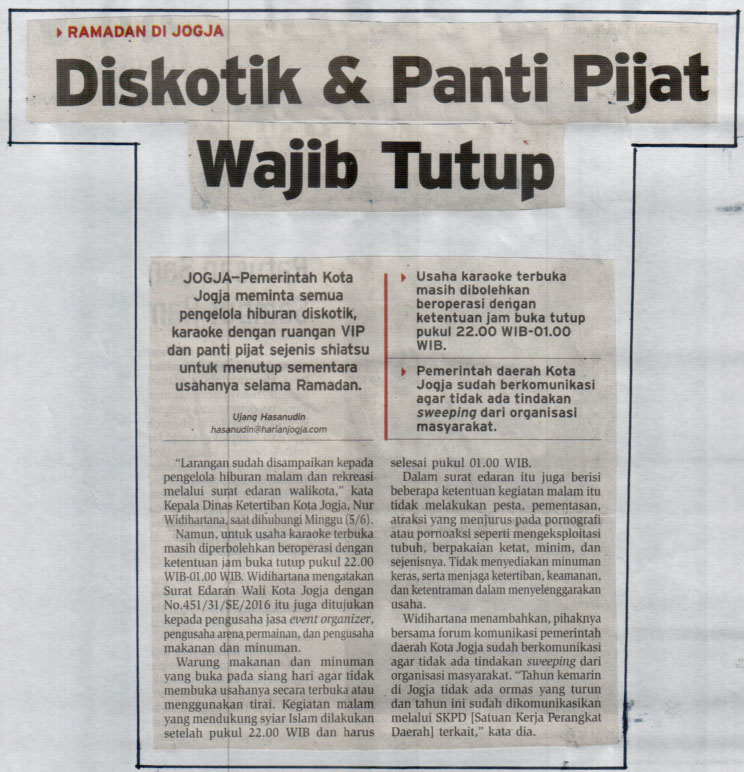 Kliping jogja terbaru