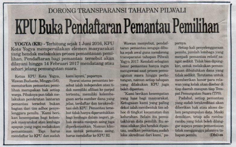 Kliping jogja terbaru