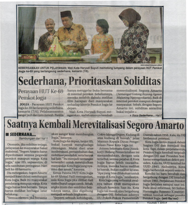 Kliping jogja terbaru
