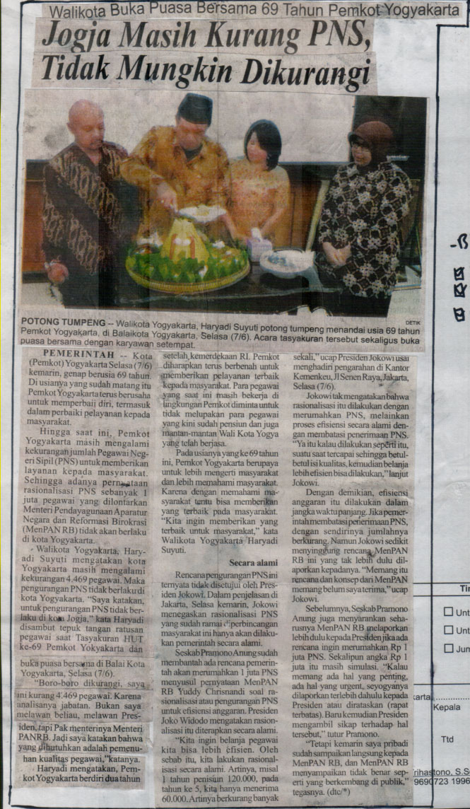 Kliping jogja terbaru