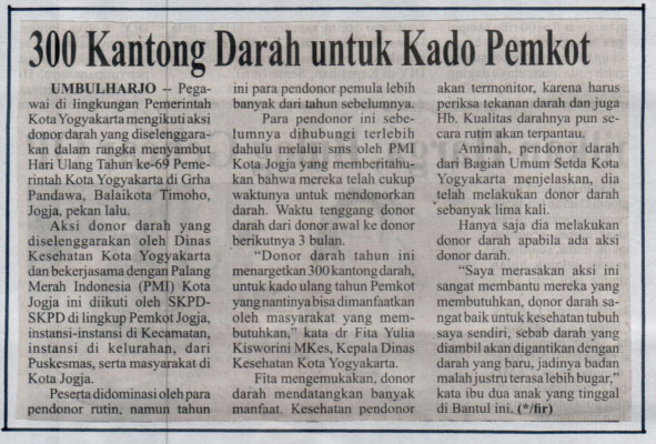 Kliping jogja terbaru