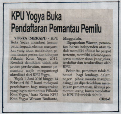 Kliping jogja terbaru