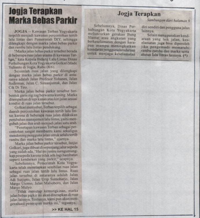 Kliping jogja terbaru
