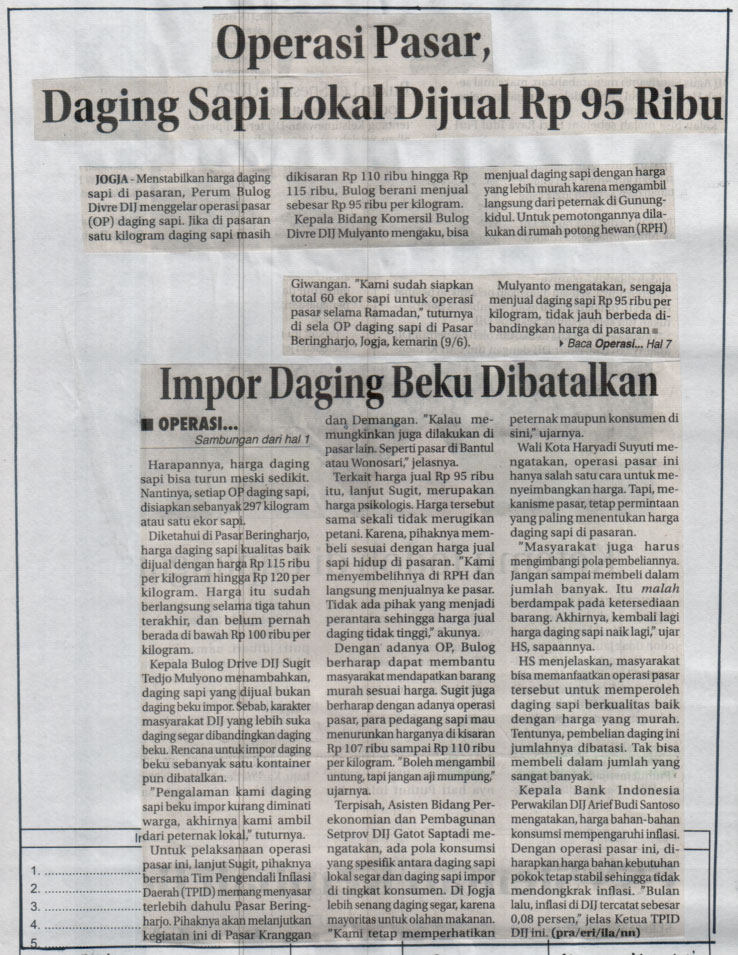 Kliping jogja terbaru