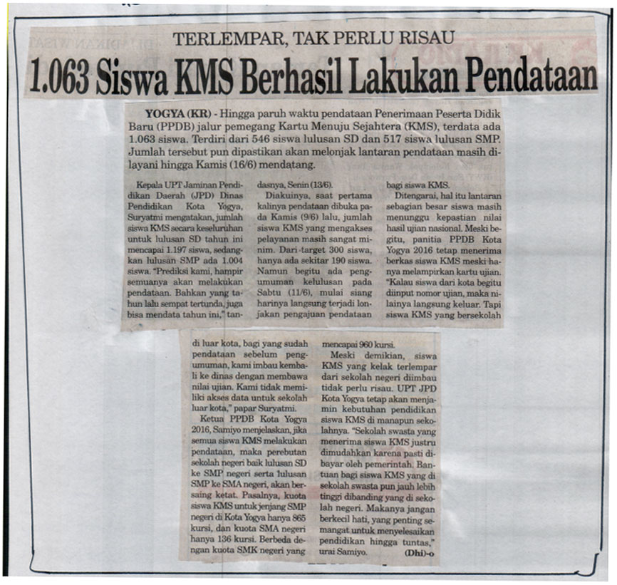 Kliping jogja terbaru