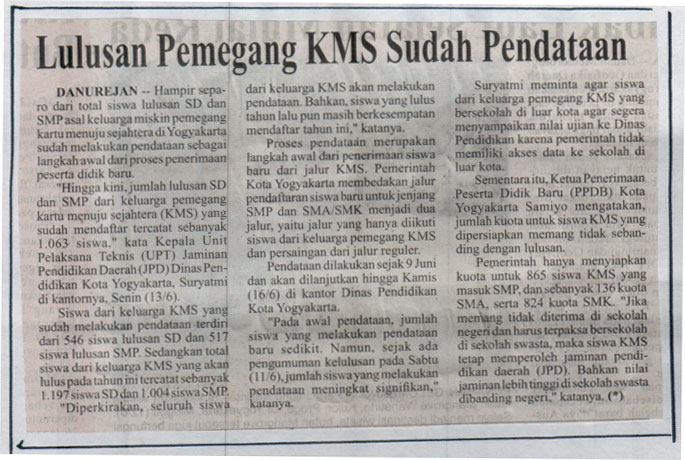 Kliping jogja terbaru