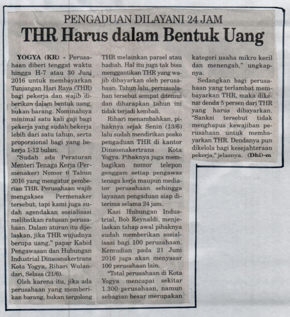 Kliping jogja terbaru