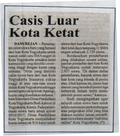 Kliping jogja terbaru