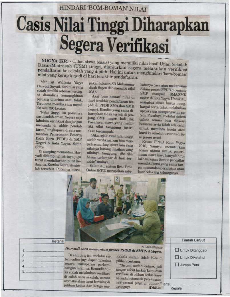 Kliping jogja terbaru