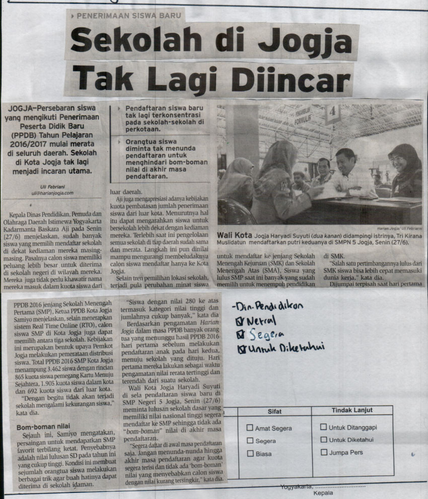 Kliping jogja terbaru