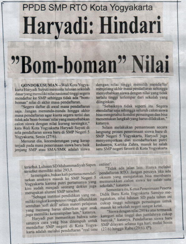 Kliping jogja terbaru