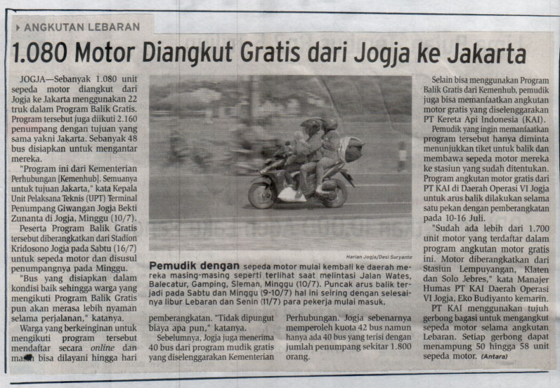 Kliping jogja terbaru