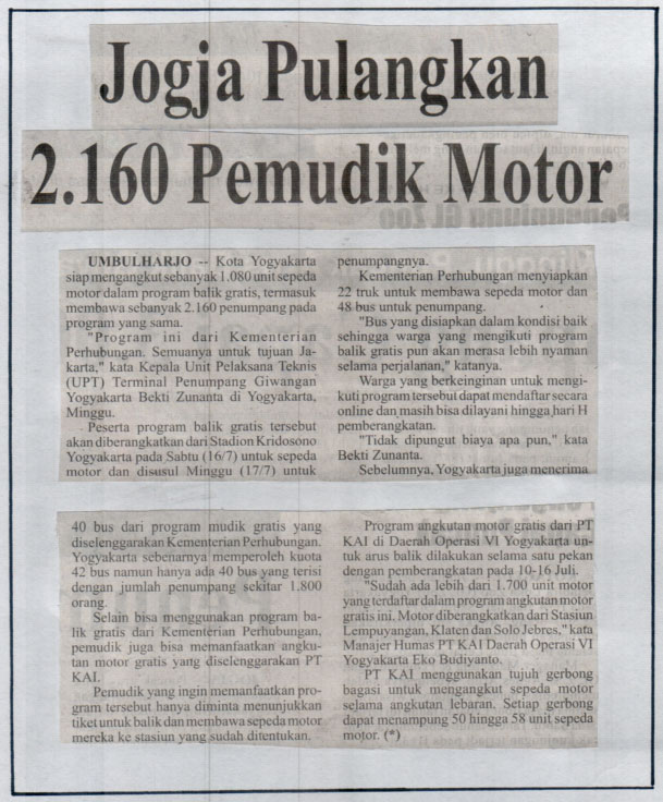 Kliping jogja terbaru