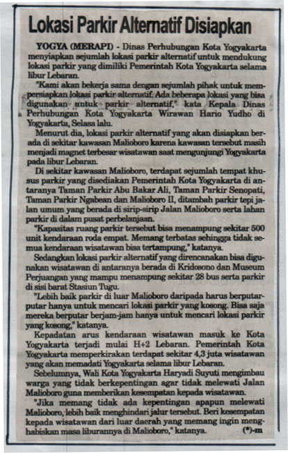 Kliping jogja terbaru