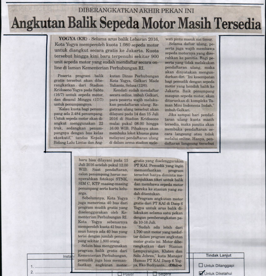 Kliping jogja terbaru
