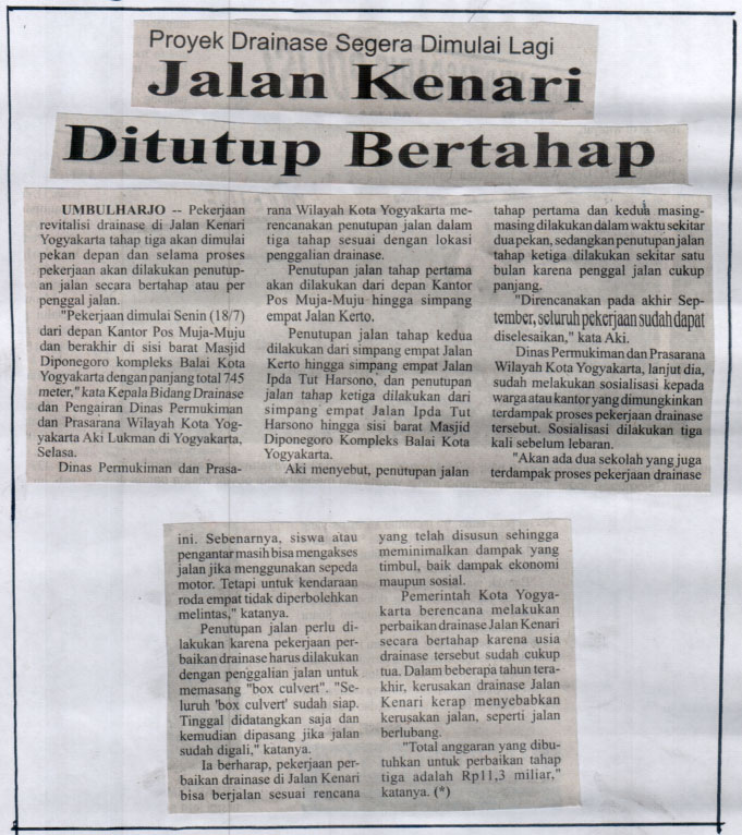 Kliping jogja terbaru