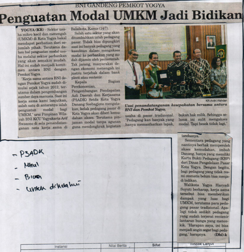 Kliping jogja terbaru
