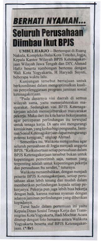 Kliping jogja terbaru