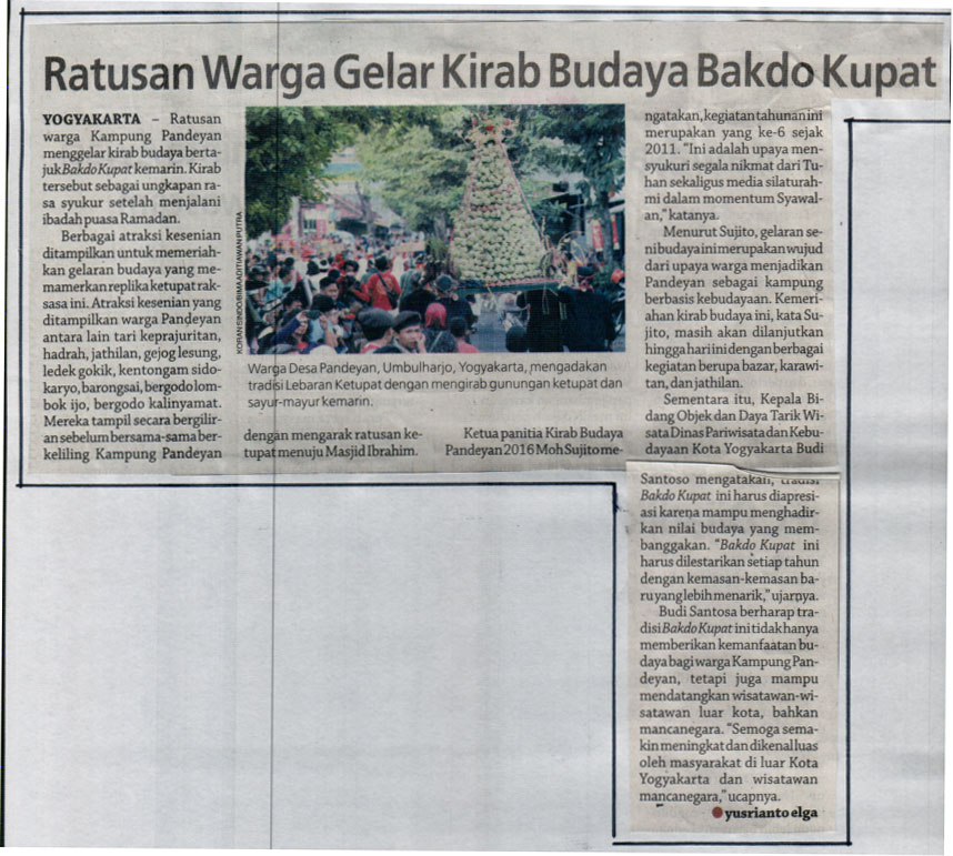 Kliping jogja terbaru