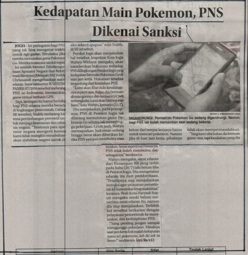 Kliping jogja terbaru