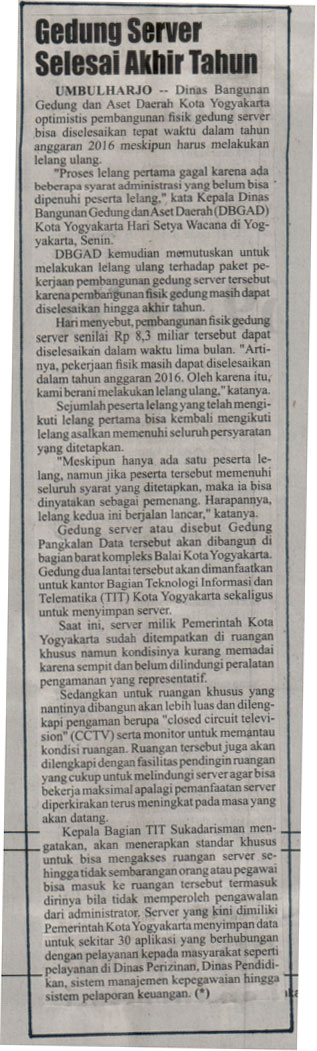 Kliping jogja terbaru