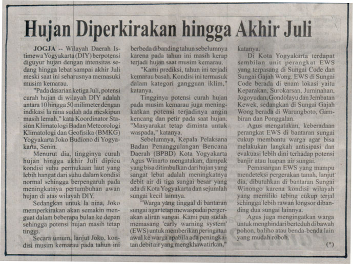 Kliping jogja terbaru