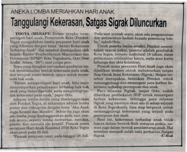Kliping jogja terbaru