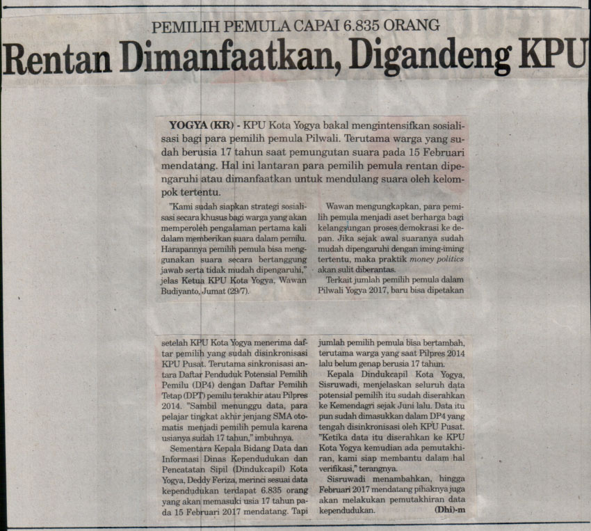 Kliping jogja terbaru