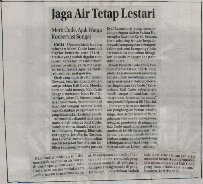Kliping jogja terbaru
