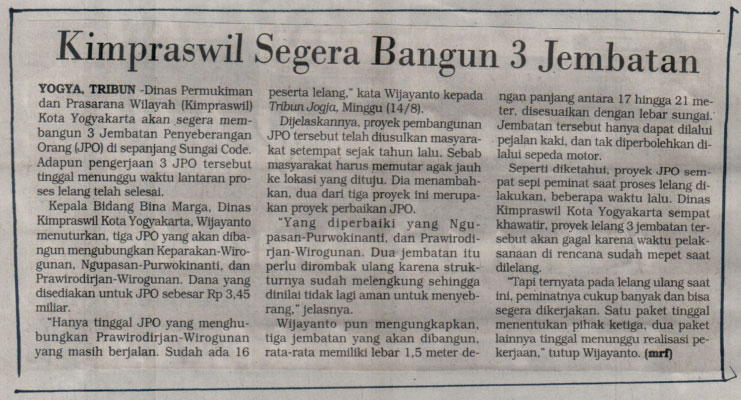 Kliping jogja terbaru