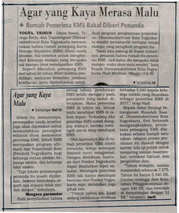 Kliping jogja terbaru