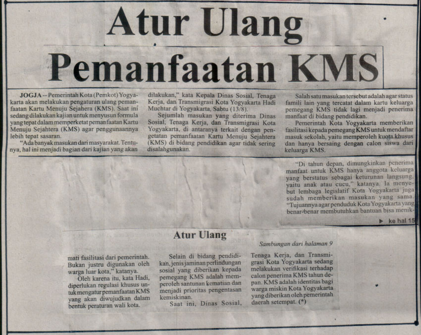 Kliping jogja terbaru