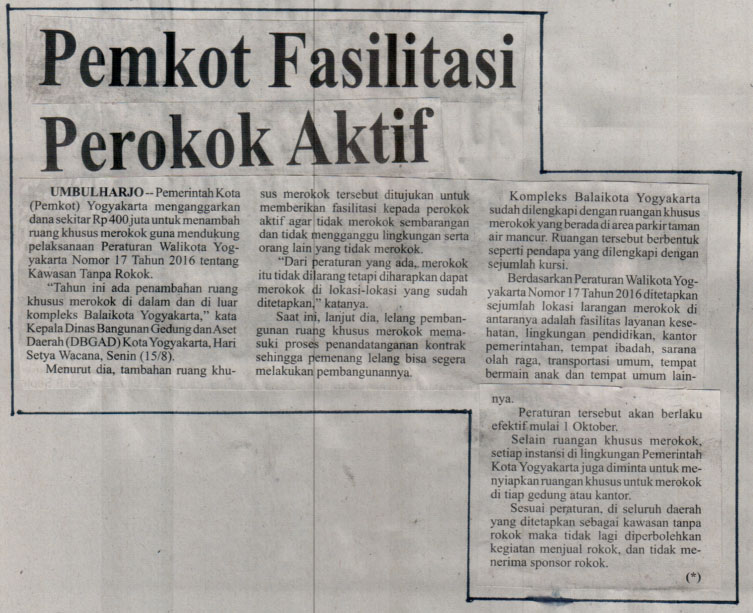 Kliping jogja terbaru