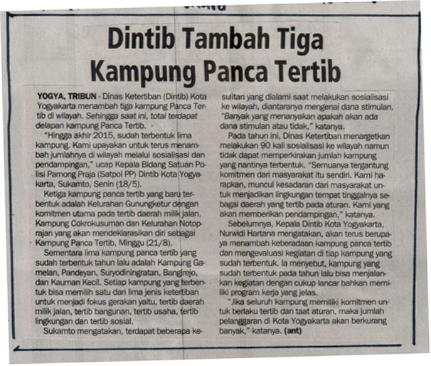 Kliping jogja terbaru