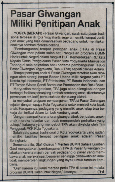 Kliping jogja terbaru