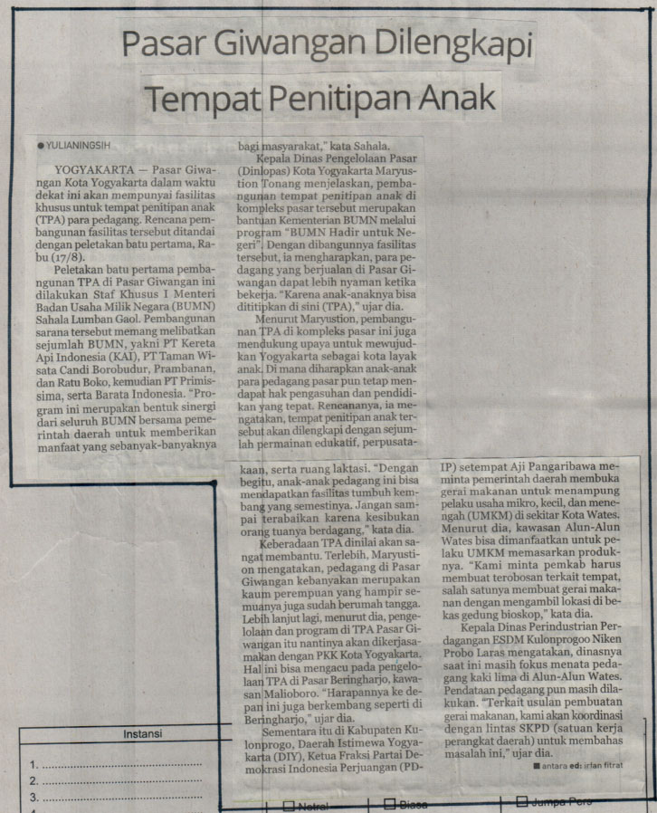 Kliping jogja terbaru