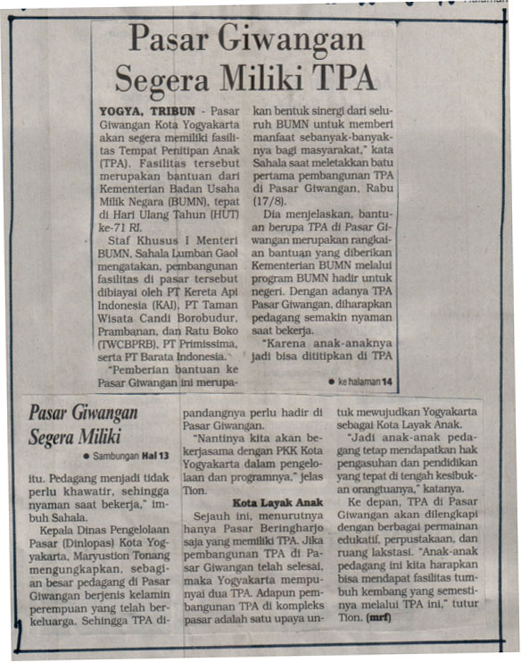 Kliping jogja terbaru