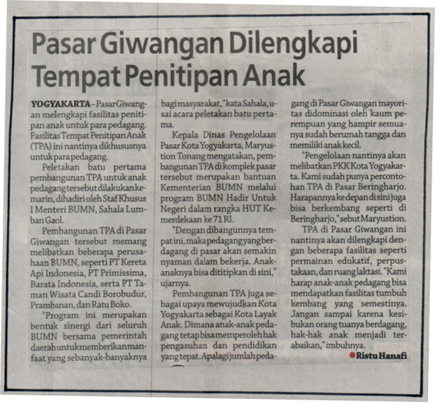 Kliping jogja terbaru