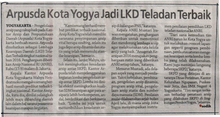 Kliping jogja terbaru