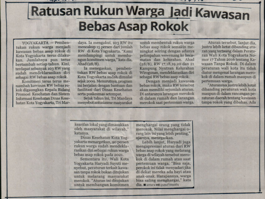 Kliping jogja terbaru