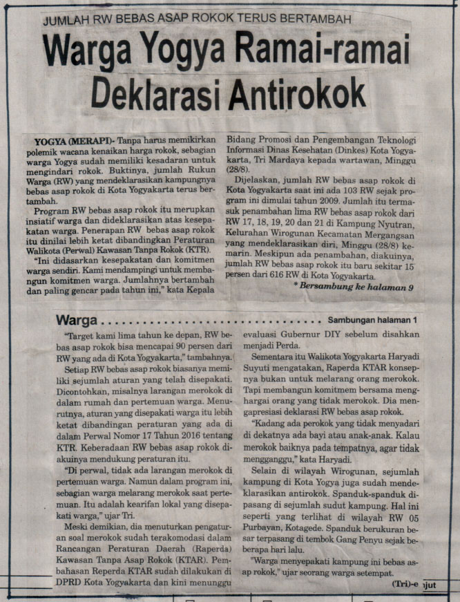 Kliping jogja terbaru