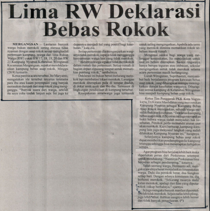 Kliping jogja terbaru