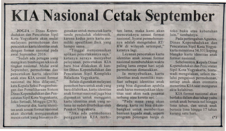Kliping jogja terbaru
