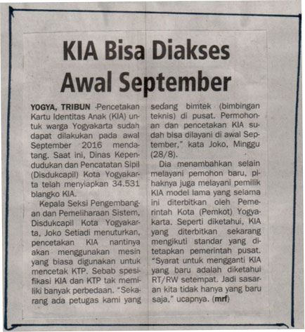 Kliping jogja terbaru
